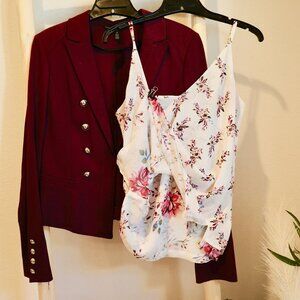Short Burgundy Jacket